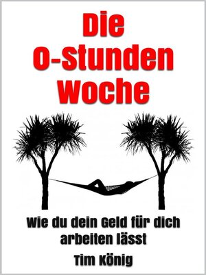 cover image of Die 0-Stunden Woche